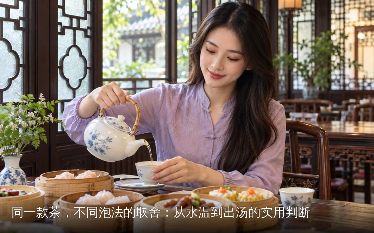 同一款茶，不同泡法的取舍：从水温到出汤的实用判断